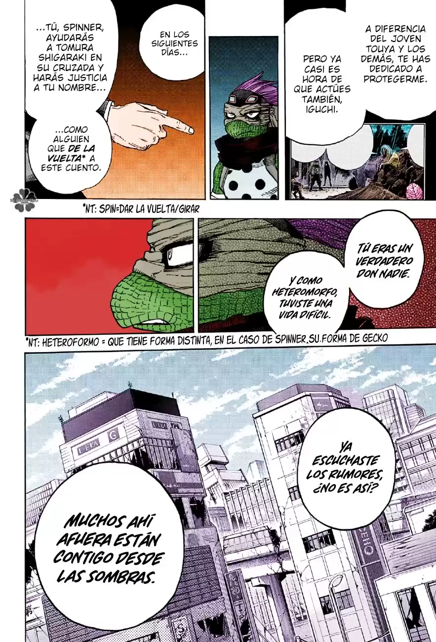 Boku no Hero Academia Capitulo 329.5: ¡Justo a tiempo, una gran inconformista del oeste! (a color) página 9