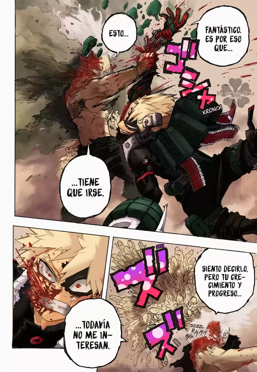 Boku no Hero Academia Capitulo 359.5: Lugar de aprendizaje (A color) página 10