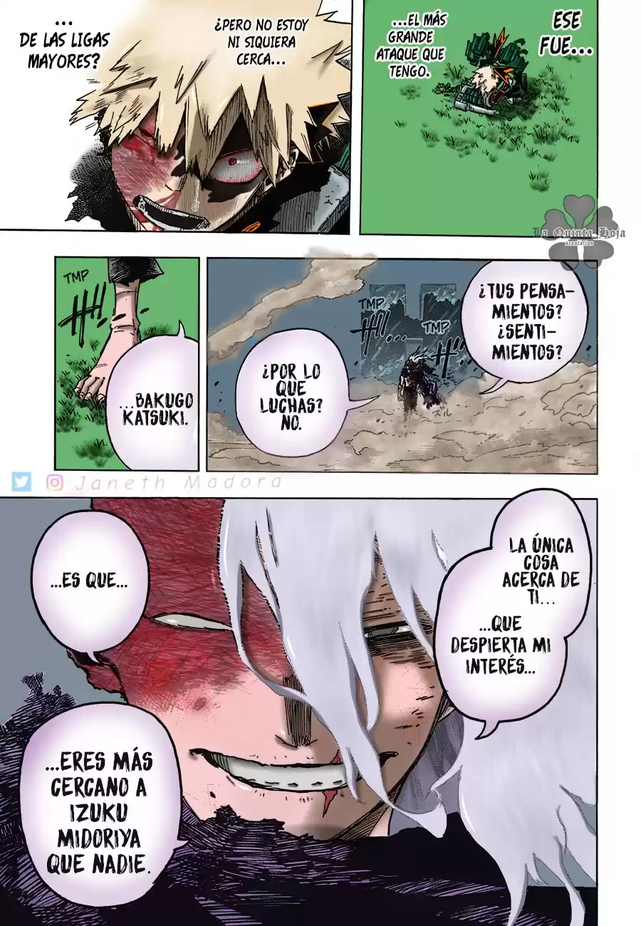 Boku no Hero Academia Capitulo 359.5: Lugar de aprendizaje (A color) página 13