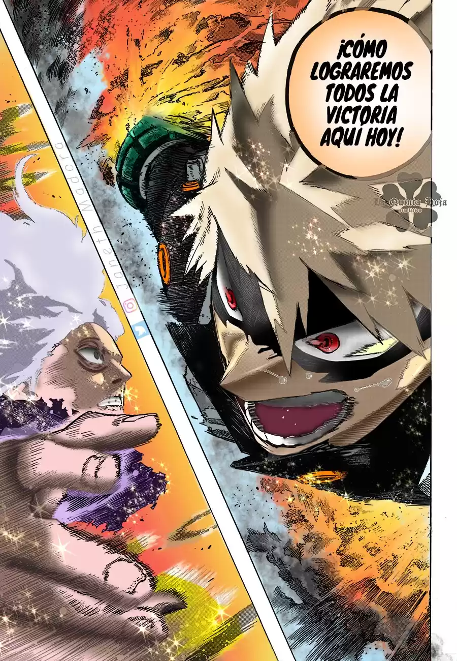 Boku no Hero Academia Capitulo 359.5: Lugar de aprendizaje (A color) página 6