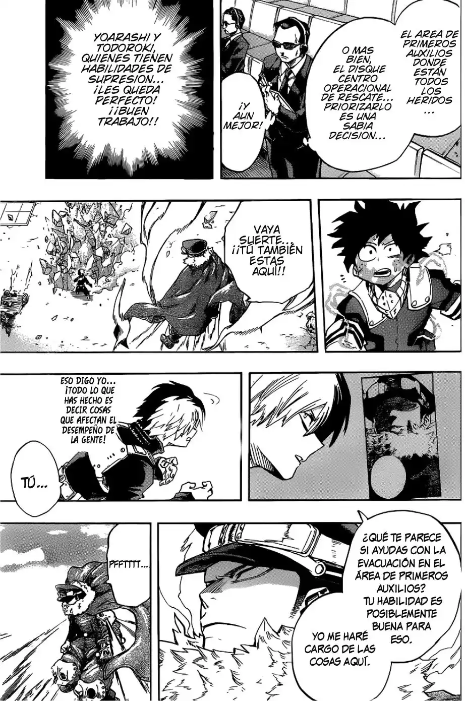 Boku no Hero Academia Capitulo 111: Un comienzo ardiente página 10