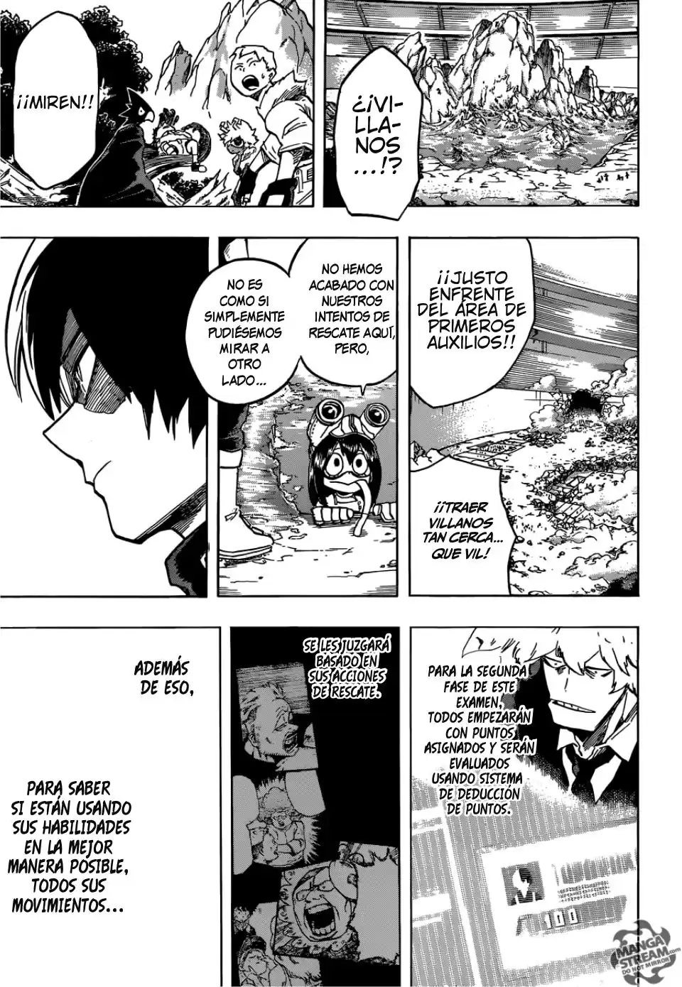 Boku no Hero Academia Capitulo 111: Un comienzo ardiente página 4