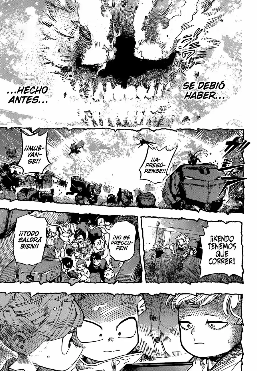 Boku no Hero Academia Capitulo 389: Alivio y oraciones página 7