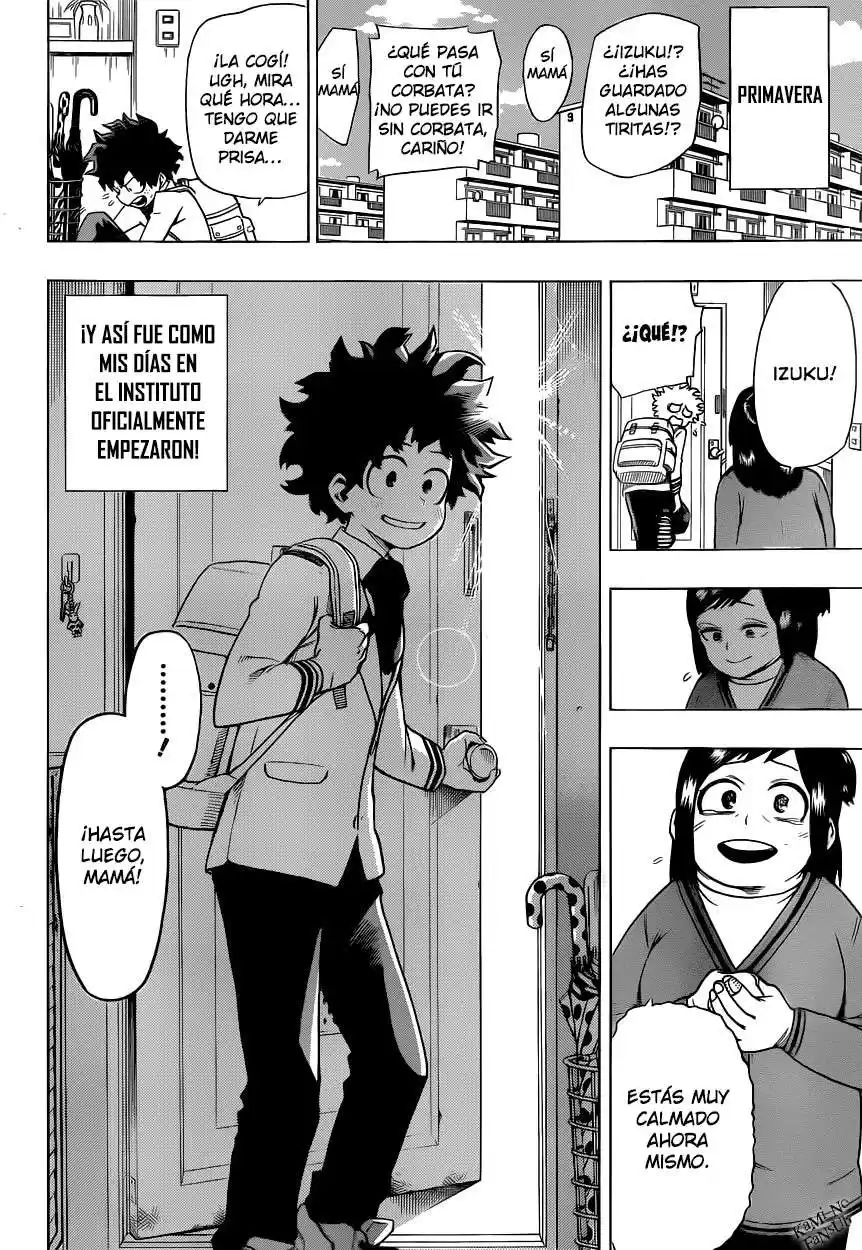 Boku no Hero Academia Capitulo 5: ¡Entrando a la academia! página 7