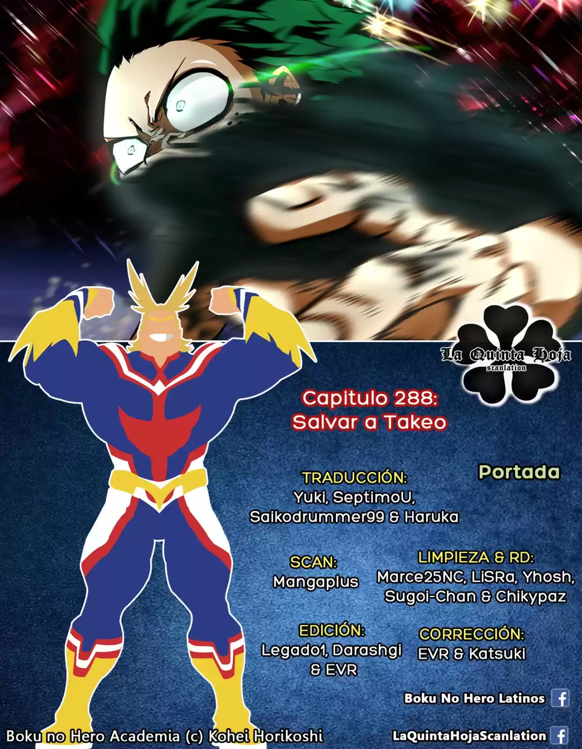 Boku no Hero Academia Capitulo 288: Salvar a Takeo página 1