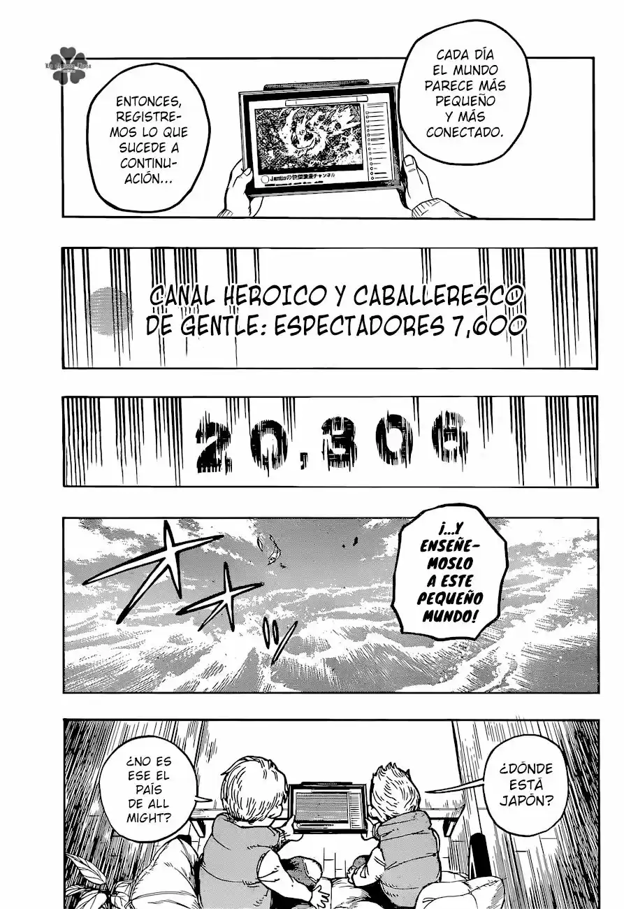 Boku no Hero Academia Capitulo 384: En un mundo pequeño. página 17