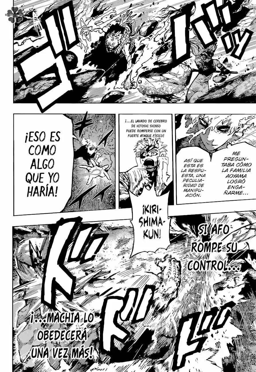 Boku no Hero Academia Capitulo 384: En un mundo pequeño. página 3