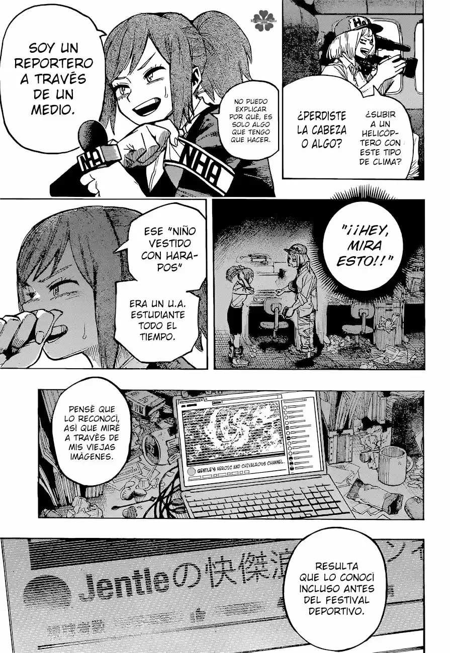 Boku no Hero Academia Capitulo 384: En un mundo pequeño. página 9