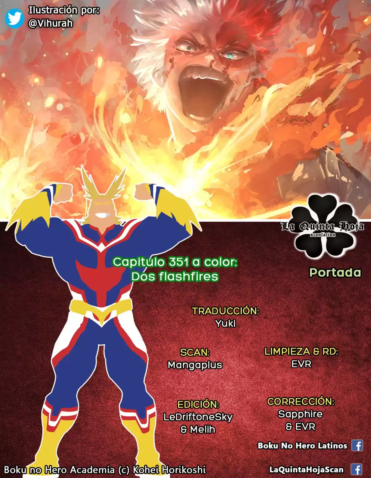 Boku no Hero Academia Capitulo 351.5: Dos flashfires (A color) página 1