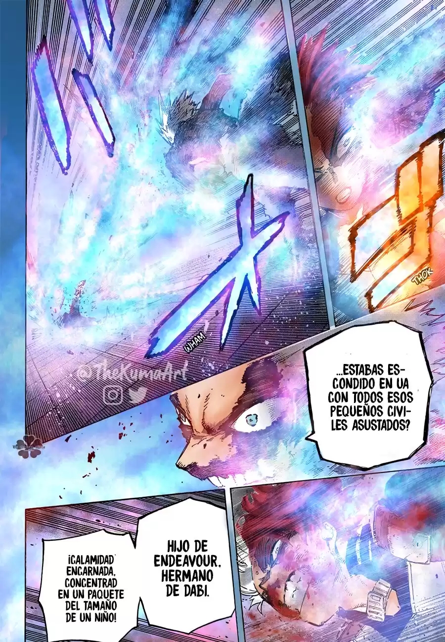 Boku no Hero Academia Capitulo 351.5: Dos flashfires (A color) página 10