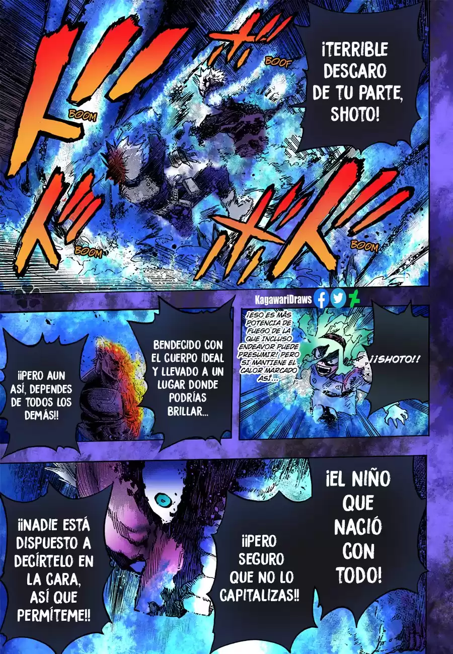 Boku no Hero Academia Capitulo 351.5: Dos flashfires (A color) página 11