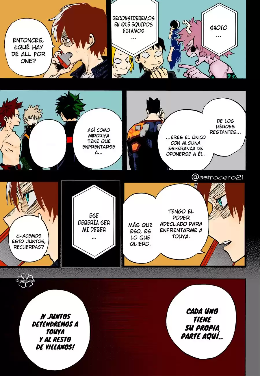 Boku no Hero Academia Capitulo 351.5: Dos flashfires (A color) página 15