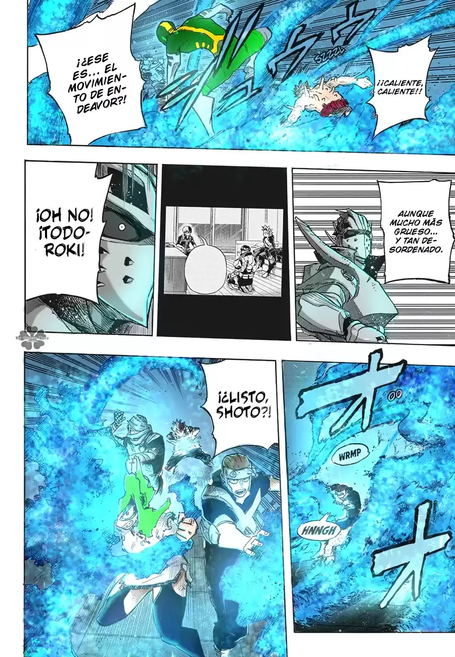 Boku no Hero Academia Capitulo 351.5: Dos flashfires (A color) página 8