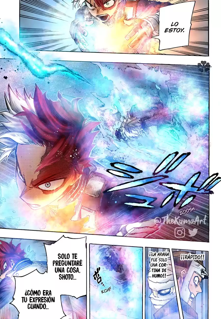 Boku no Hero Academia Capitulo 351.5: Dos flashfires (A color) página 9