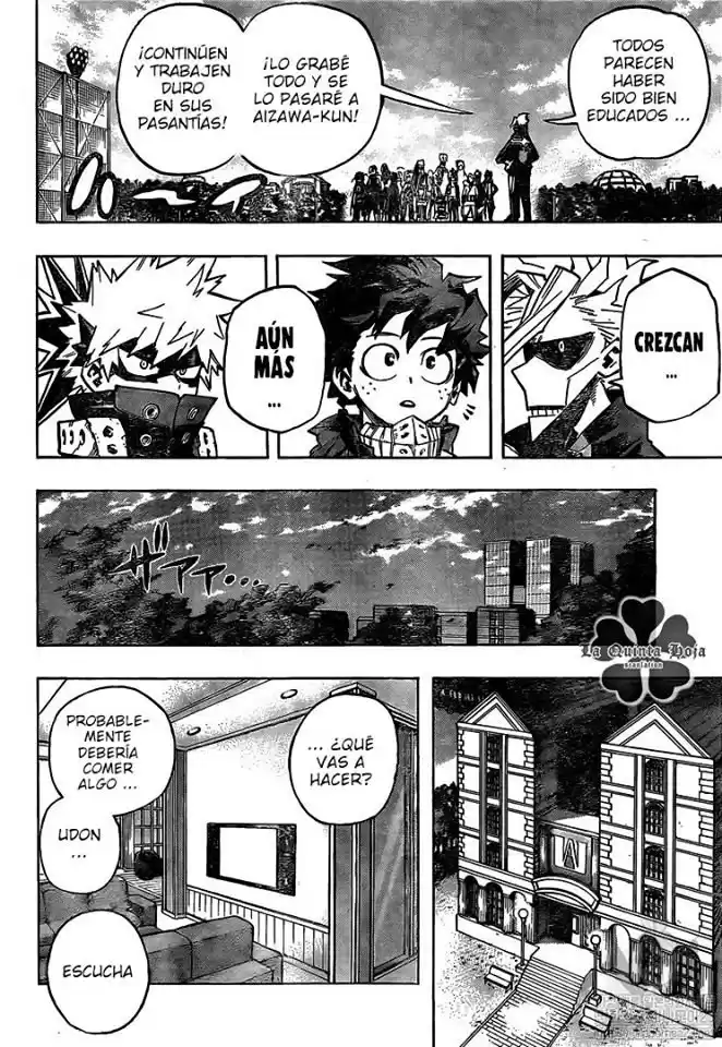 Boku no Hero Academia Capitulo 256 página 11