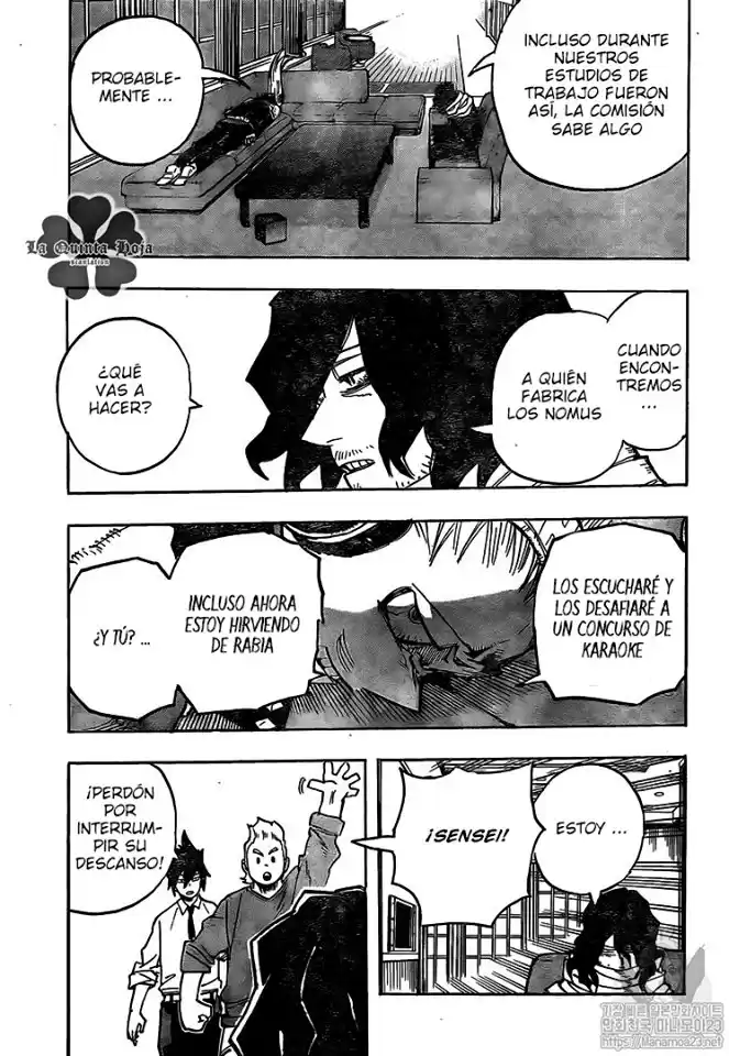 Boku no Hero Academia Capitulo 256 página 12