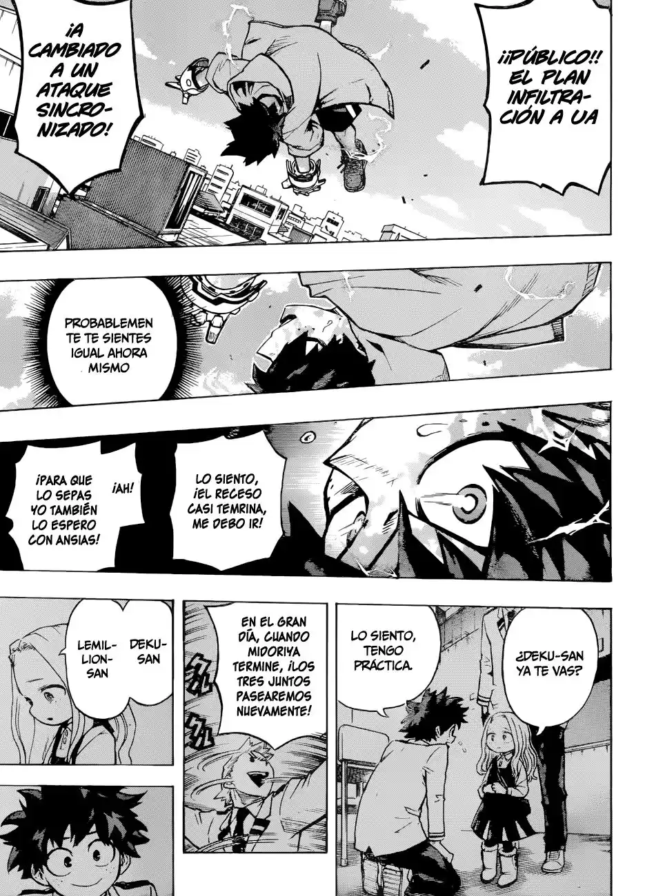 Boku no Hero Academia Capitulo 176: Deku vs El Criminal Gentle. página 10