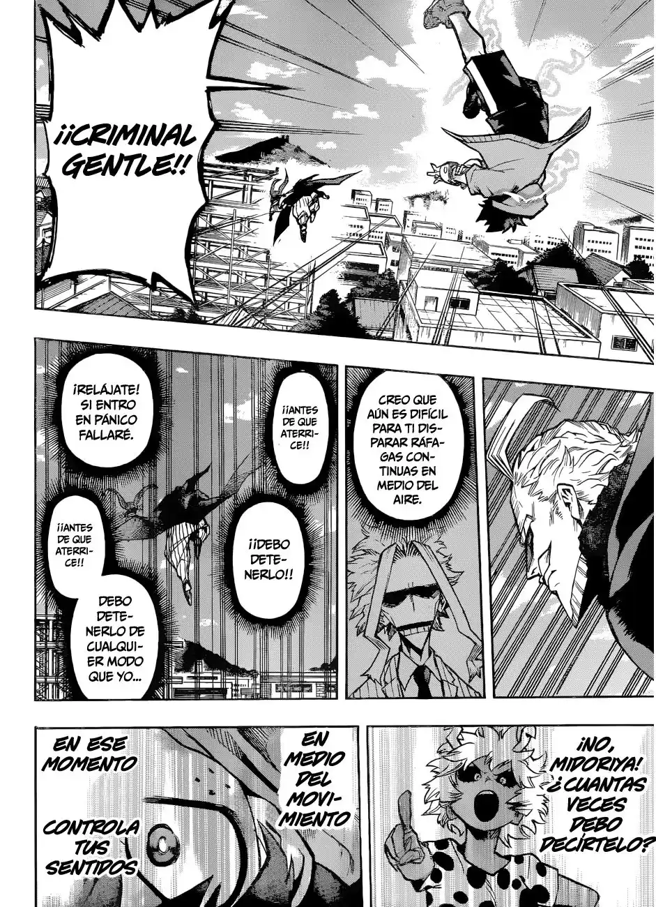 Boku no Hero Academia Capitulo 176: Deku vs El Criminal Gentle. página 13