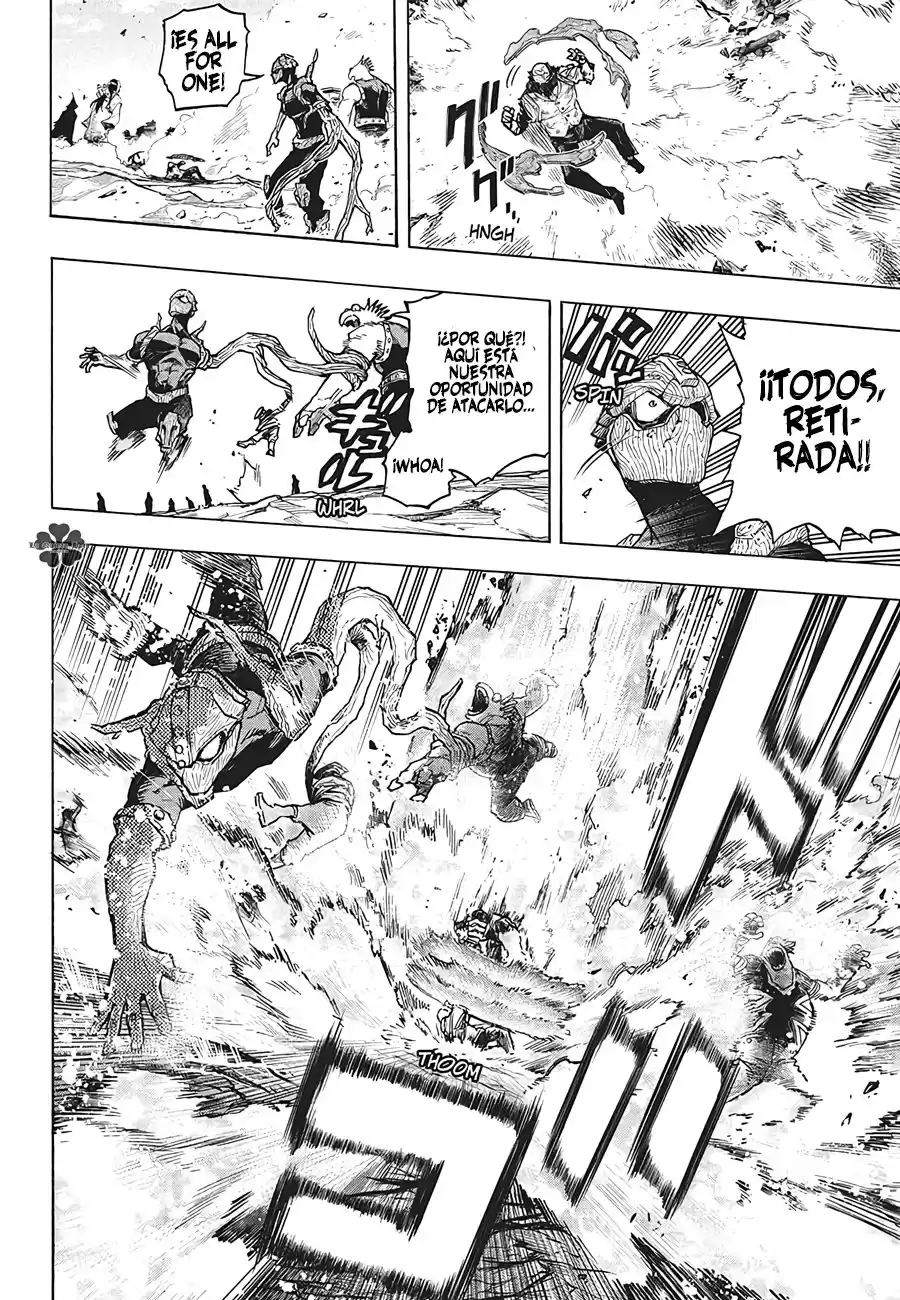 Boku no Hero Academia Capitulo 357: ¡¡Héroe herido, ardiendo brillante y auténtico!! página 7