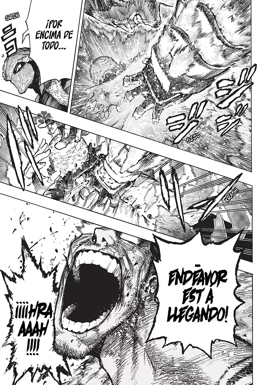 Boku no Hero Academia Capitulo 357: ¡¡Héroe herido, ardiendo brillante y auténtico!! página 8