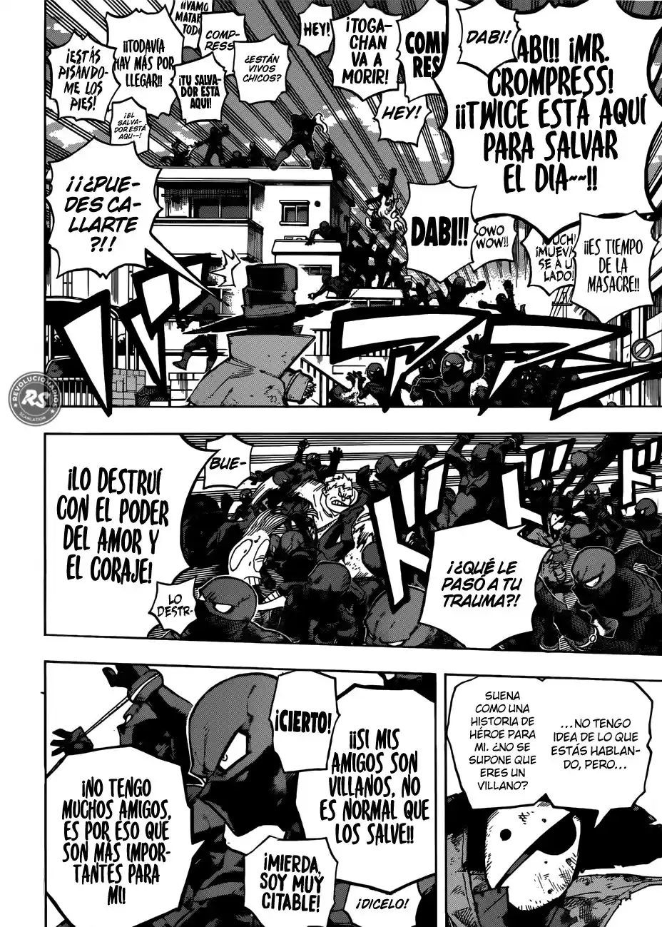 Boku no Hero Academia Capitulo 230: El Desfile de un Hombre Triste página 8