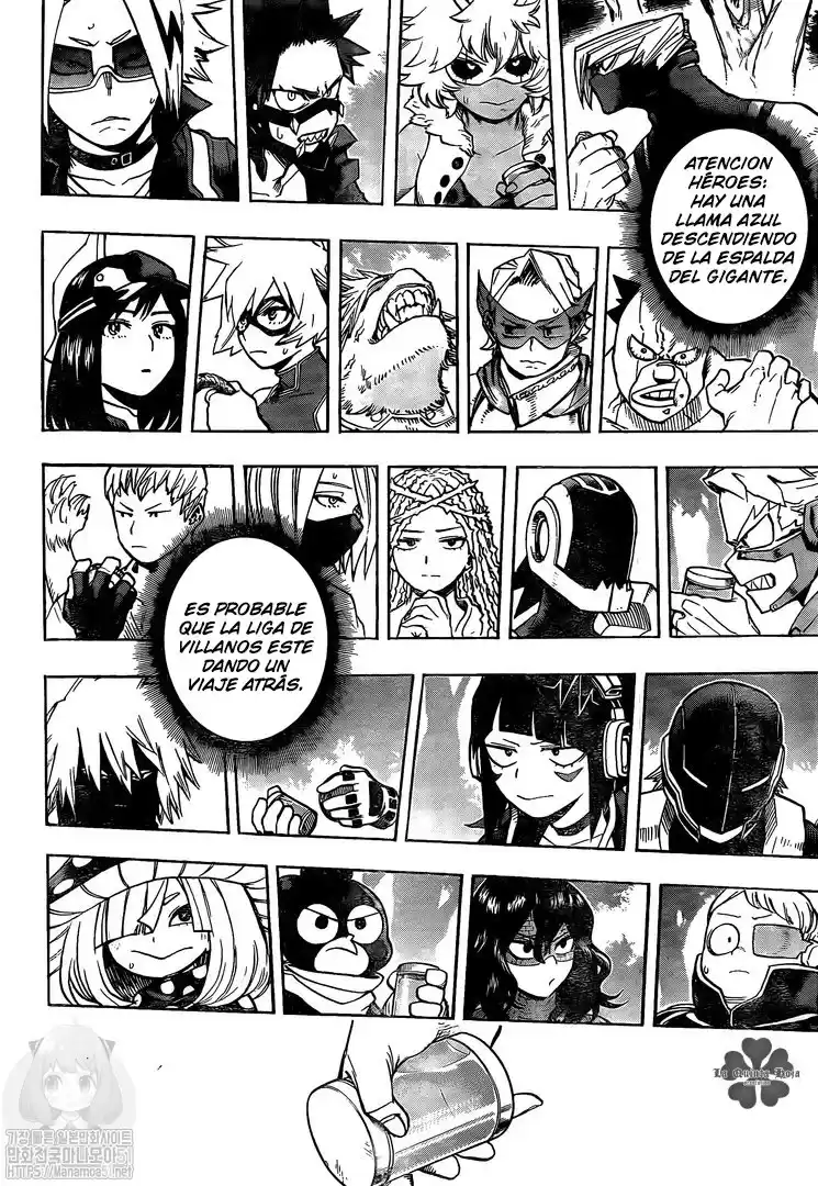 Boku no Hero Academia Capitulo 279: La liga de villanos vs los estudiantes de UA página 4