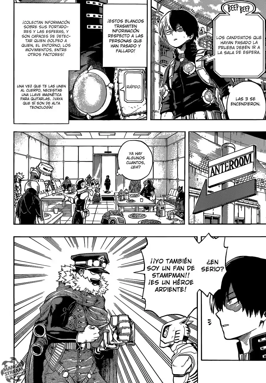 Boku no Hero Academia Capitulo 106: Clase A 1er año página 7