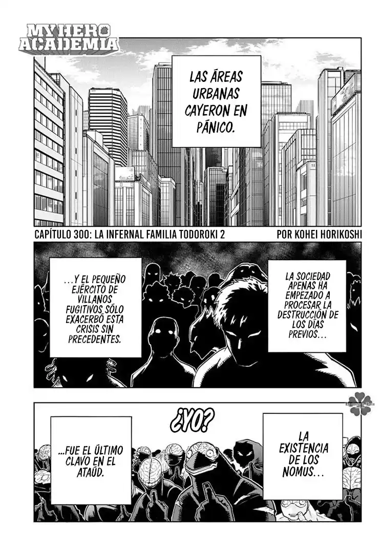 Boku no Hero Academia Capitulo 300: La infernal familia Todoroki 2 página 2