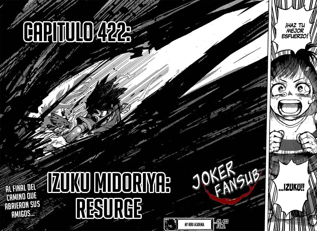 Boku no Hero Academia Capitulo 422 página 14