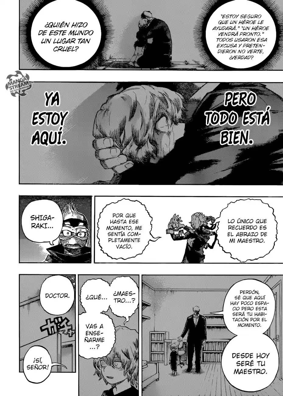 Boku no Hero Academia Capitulo 222: Shigaraki Tomura: Distorsión página 5