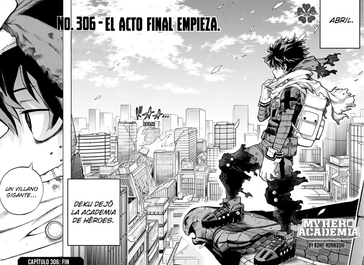 Boku no Hero Academia Capitulo 306: Empieza el acto final página 18