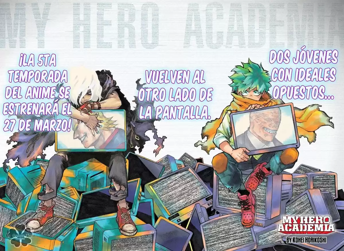 Boku no Hero Academia Capitulo 306: Empieza el acto final página 2