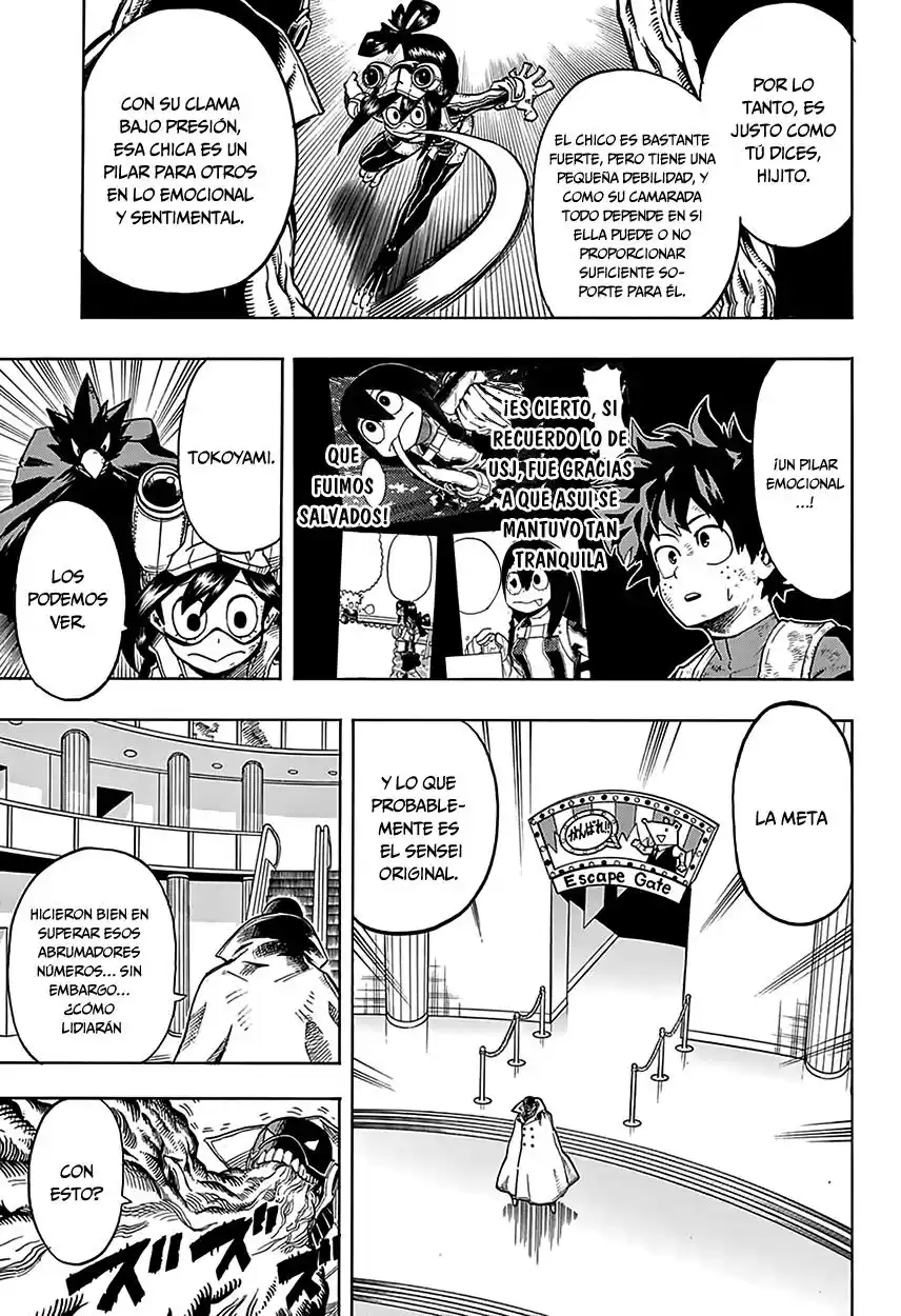 Boku no Hero Academia Capitulo 66: Record observacional de la clase de Midoriya página 6