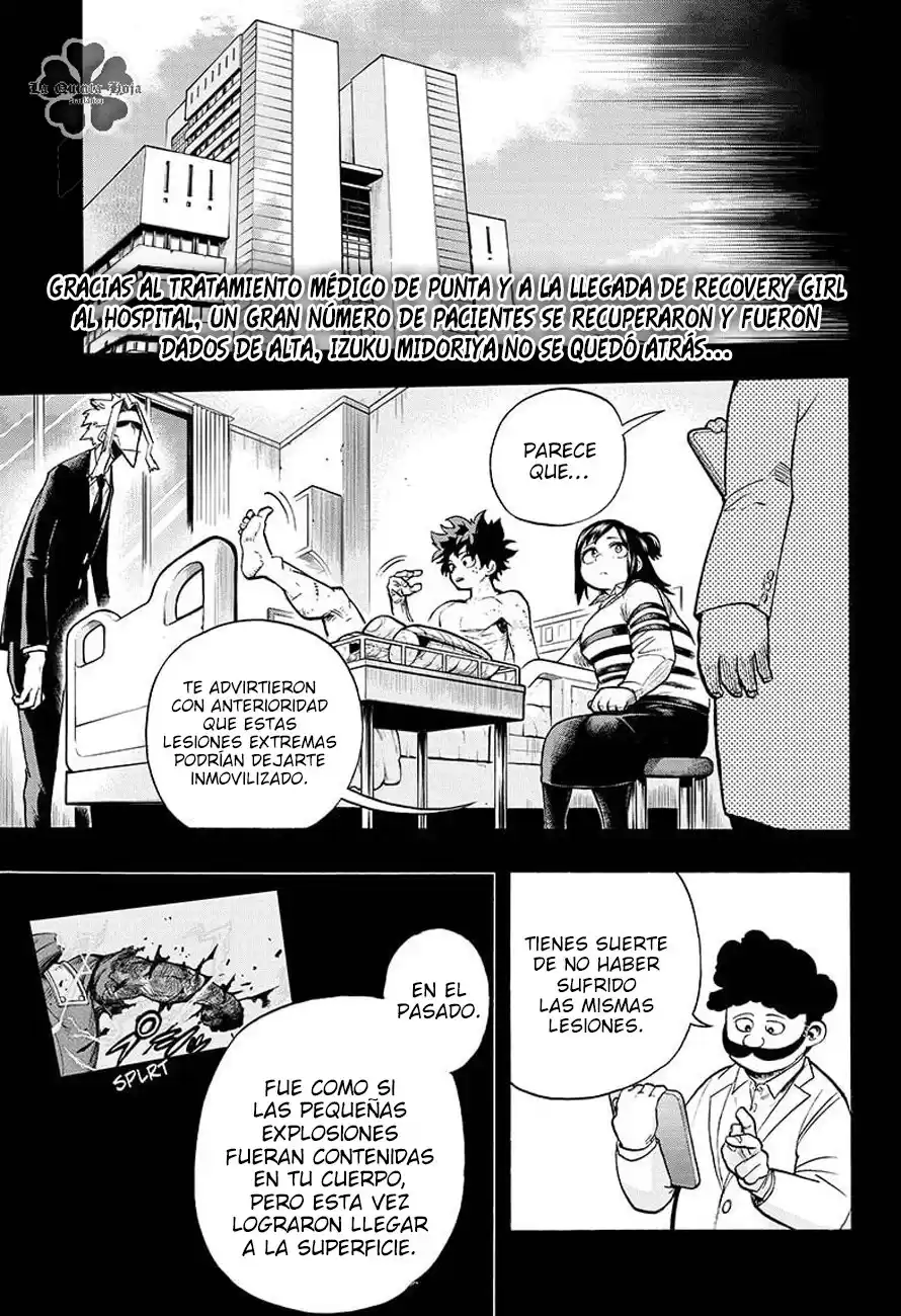 Boku no Hero Academia Capitulo 309: No puedo seguir siendo un niño página 10