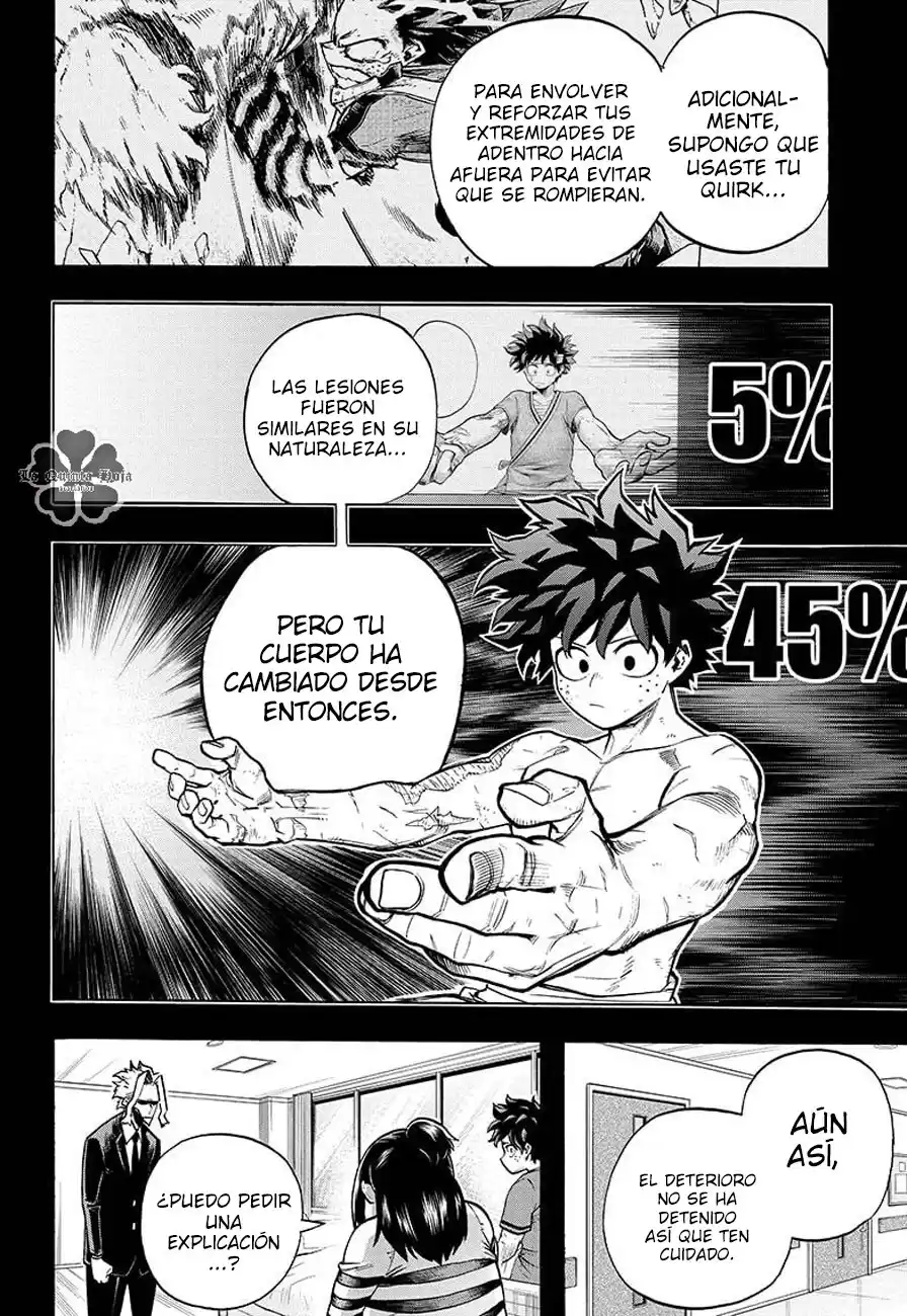 Boku no Hero Academia Capitulo 309: No puedo seguir siendo un niño página 11