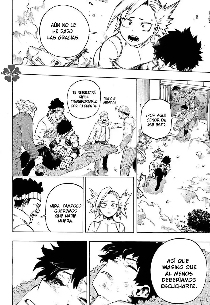 Boku no Hero Academia Capitulo 309: No puedo seguir siendo un niño página 3