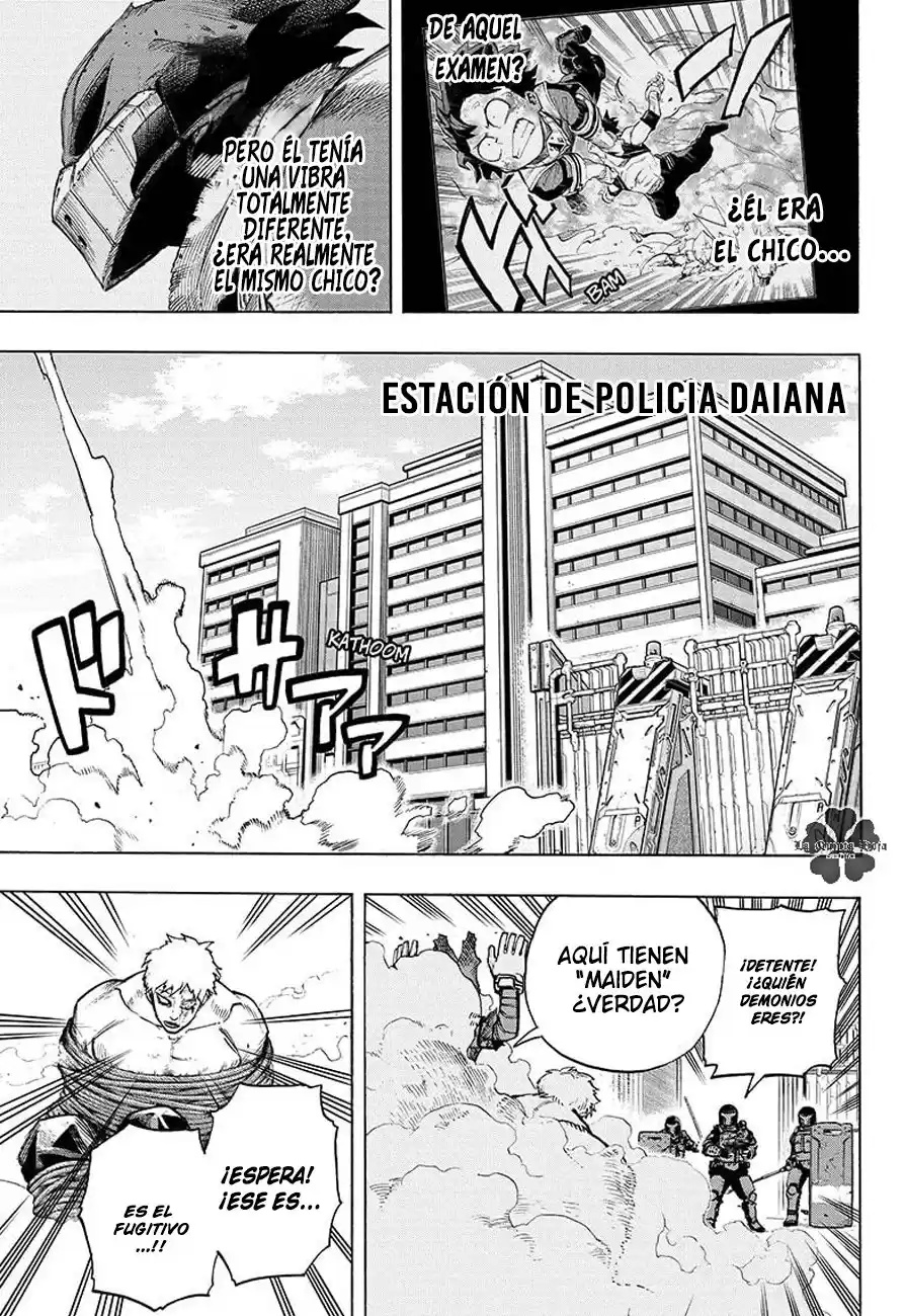 Boku no Hero Academia Capitulo 309: No puedo seguir siendo un niño página 4