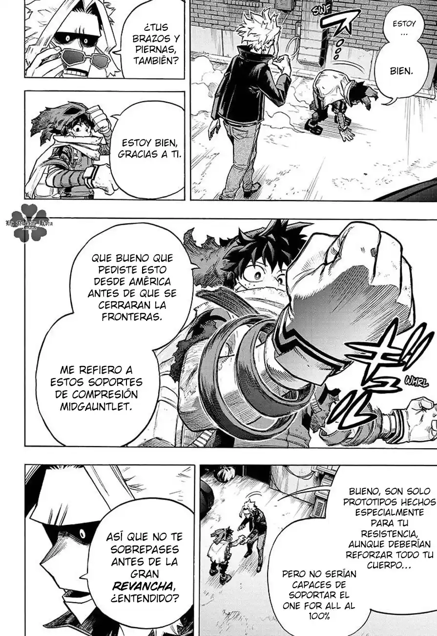 Boku no Hero Academia Capitulo 309: No puedo seguir siendo un niño página 7