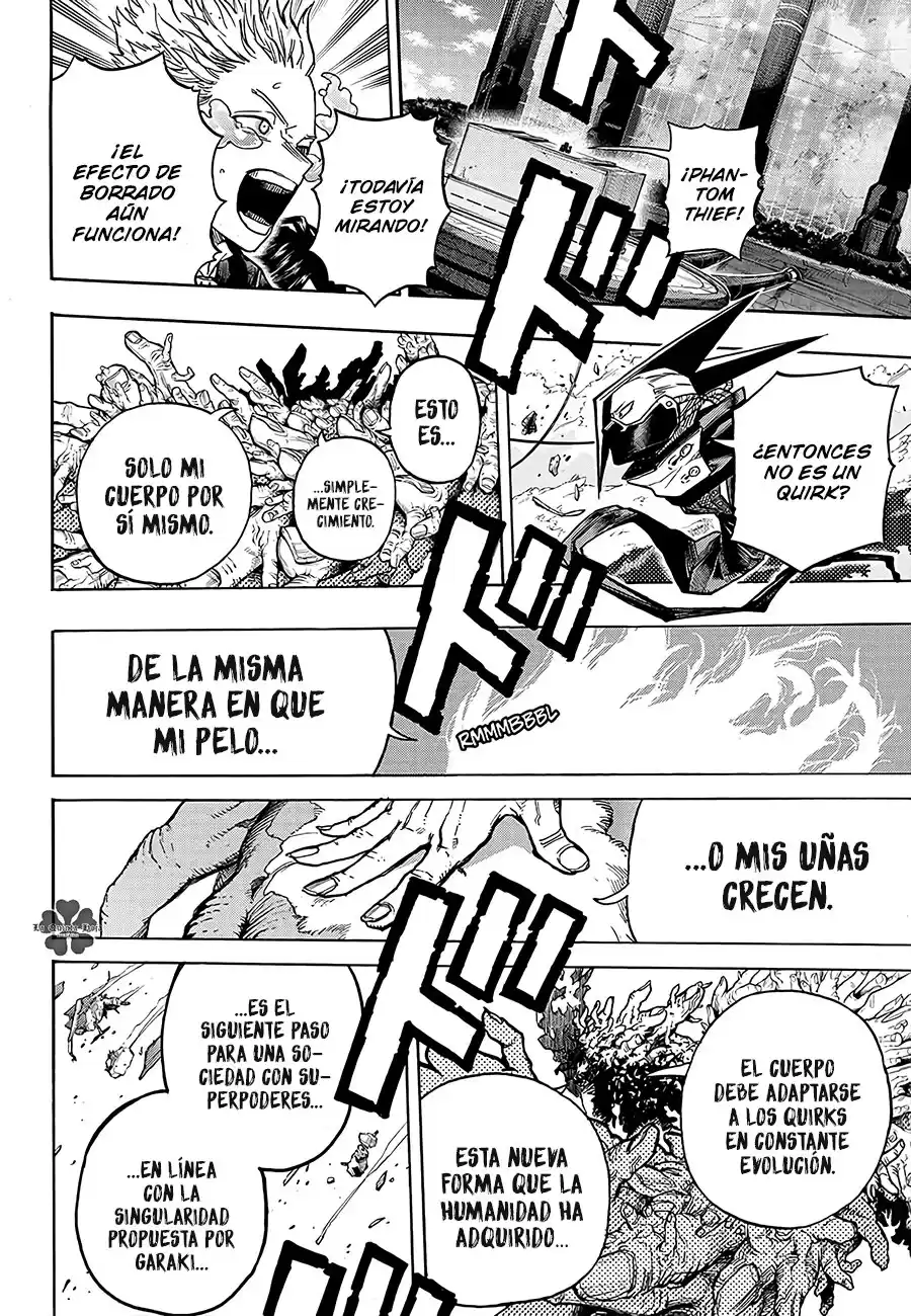 Boku no Hero Academia Capitulo 347: Inflación página 3