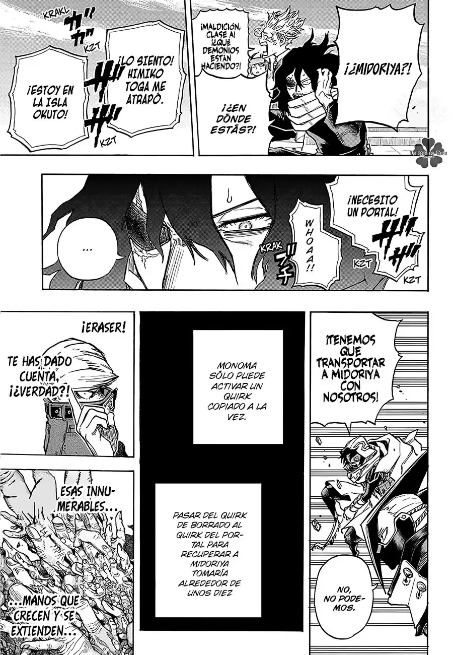 Boku no Hero Academia Capitulo 347: Inflación página 6