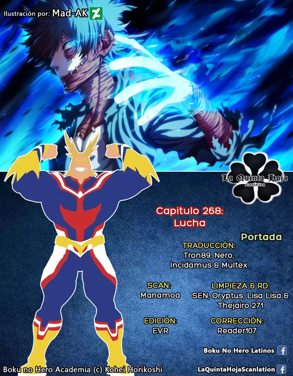 Boku no Hero Academia Capitulo 268: Lucha página 1