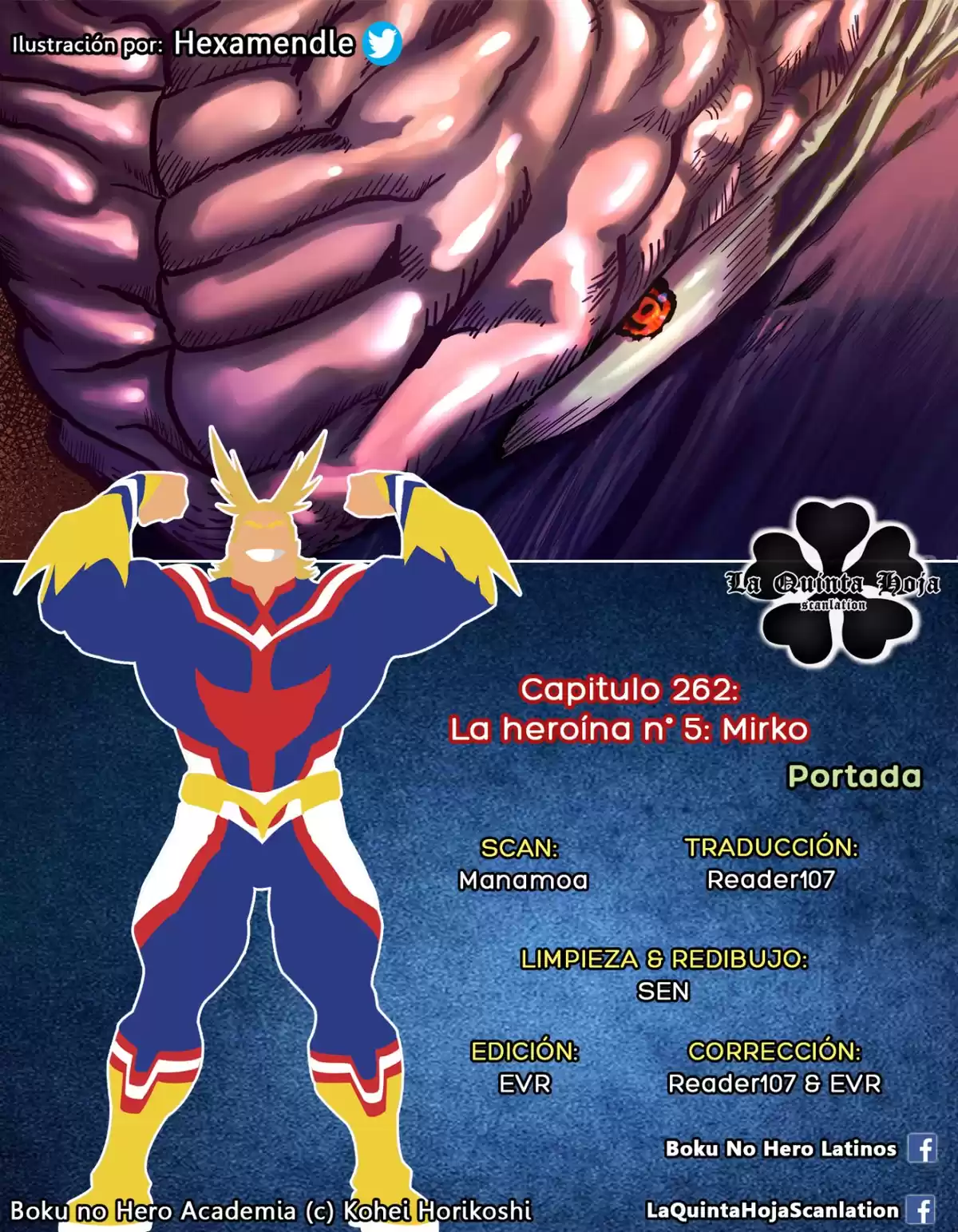 Boku no Hero Academia Capitulo 262: La heroína nro. 5: Mirko página 1