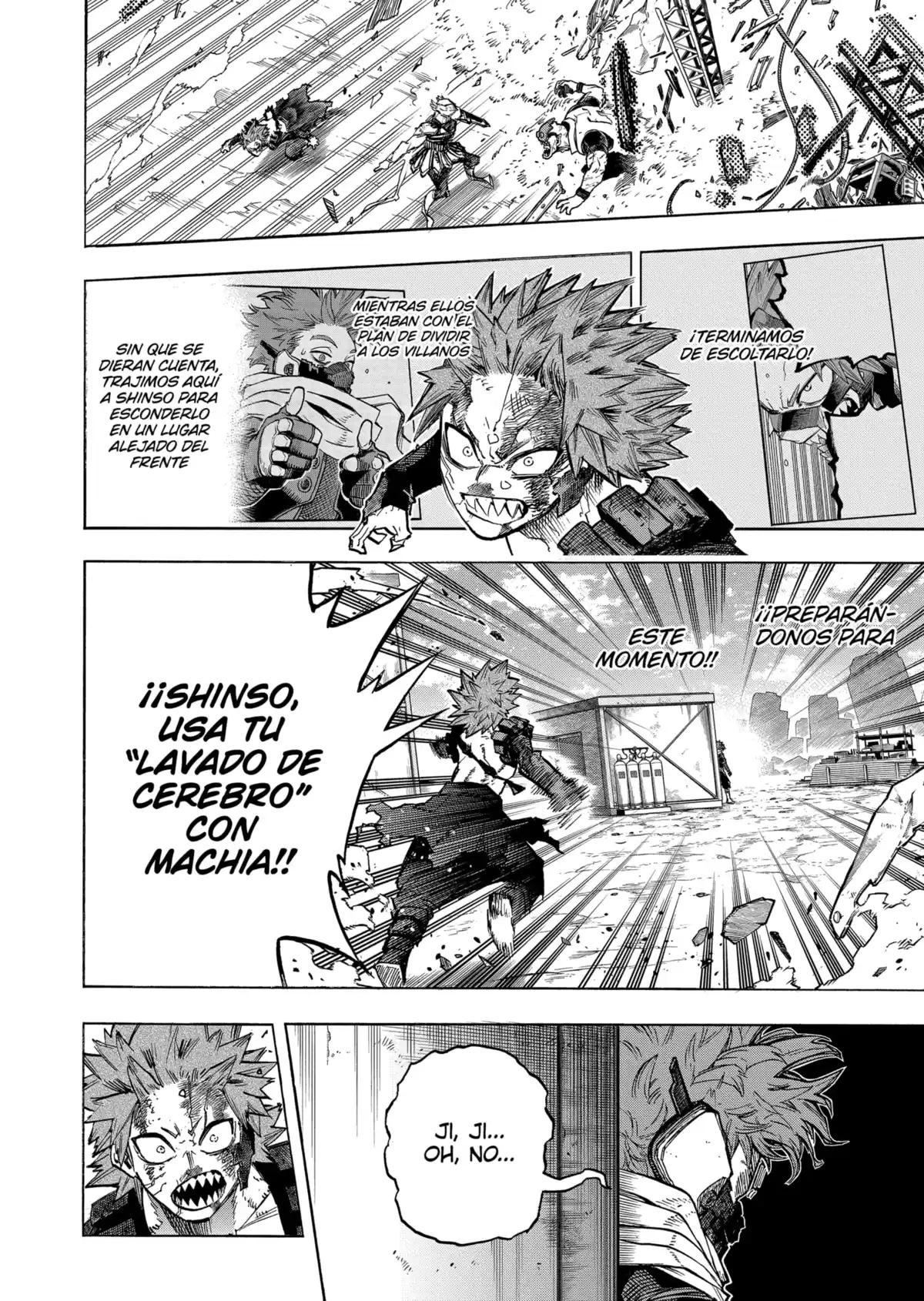 Boku no Hero Academia Capitulo 383: Un pequeño corazon página 6