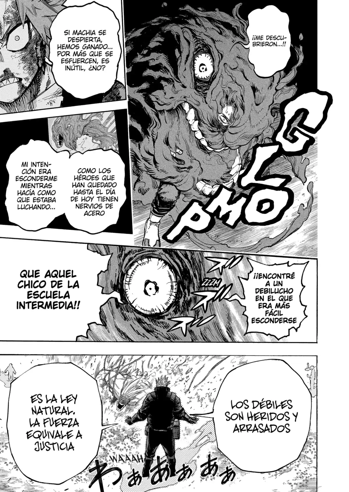 Boku no Hero Academia Capitulo 383: Un pequeño corazon página 7