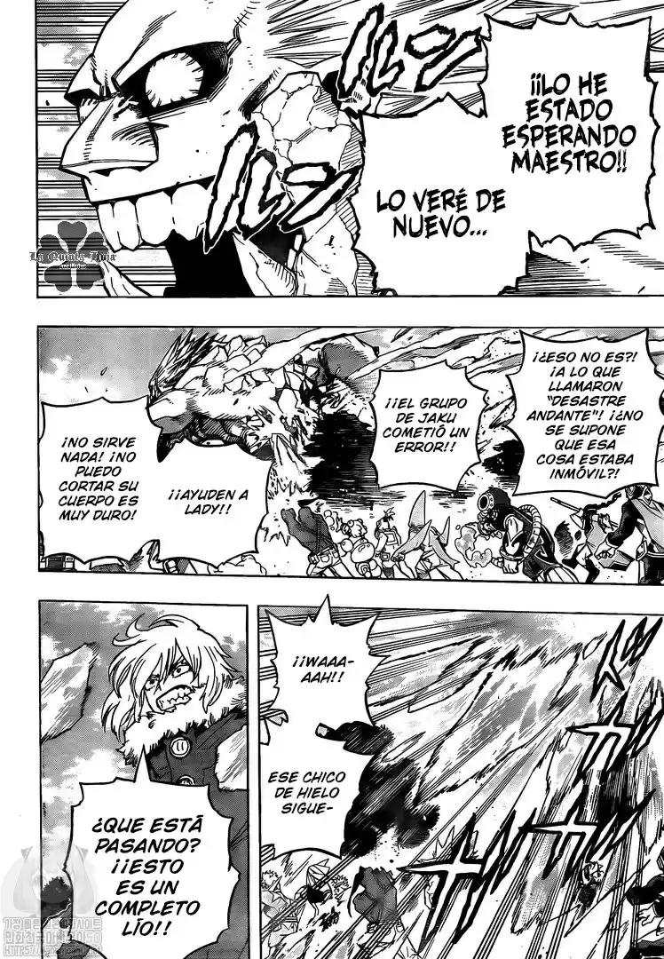 Boku no Hero Academia Capitulo 278: Desastre andante página 4