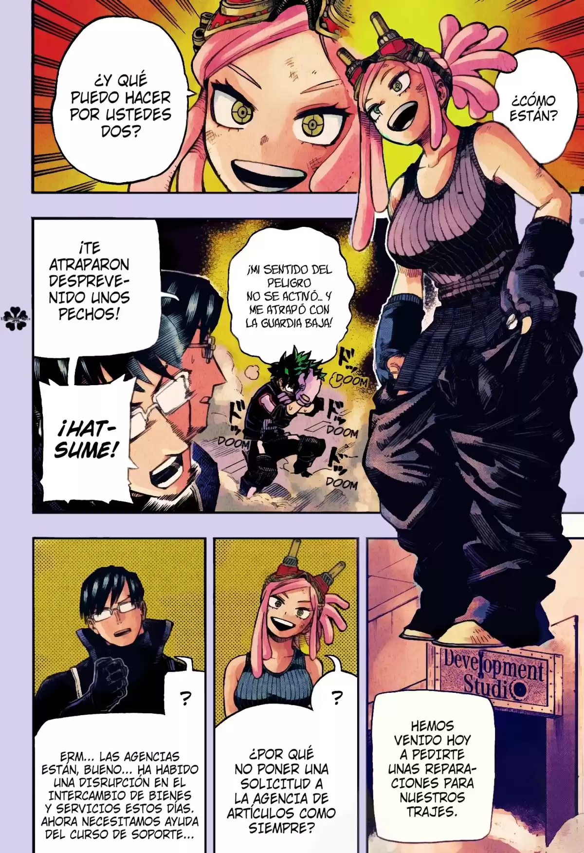 Boku no Hero Academia Capitulo 339.5: La historia de cómo todos nos convertimos en héroes, parte 2 (A color) página 4