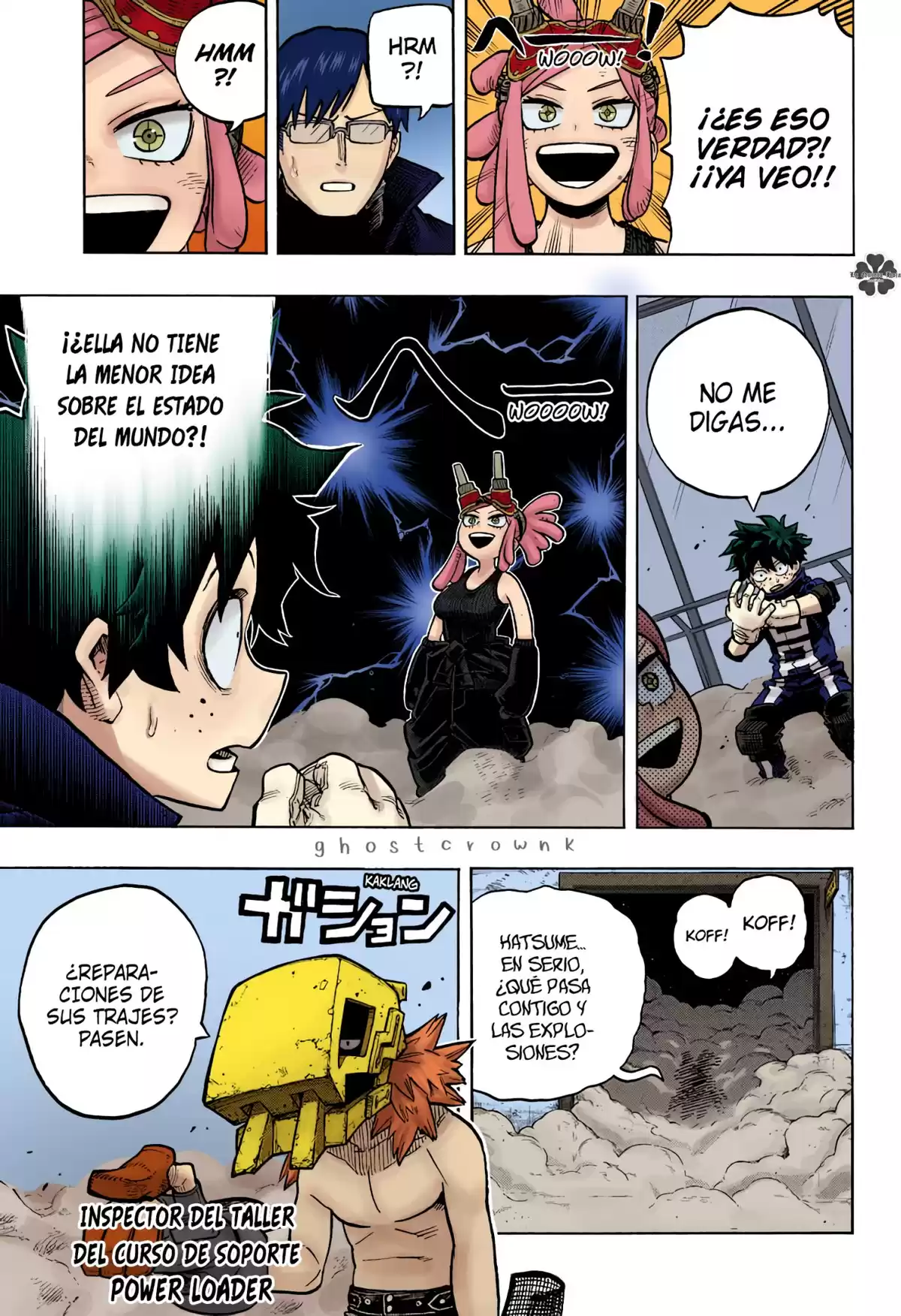 Boku no Hero Academia Capitulo 339.5: La historia de cómo todos nos convertimos en héroes, parte 2 (A color) página 5