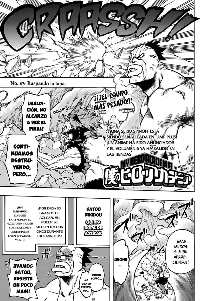 Boku no Hero Academia Capitulo 67: Raspando la tapa página 2