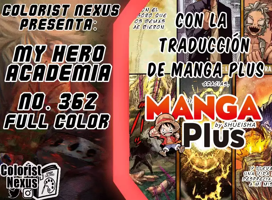 Boku no Hero Academia Capitulo 362.5: Full color página 1