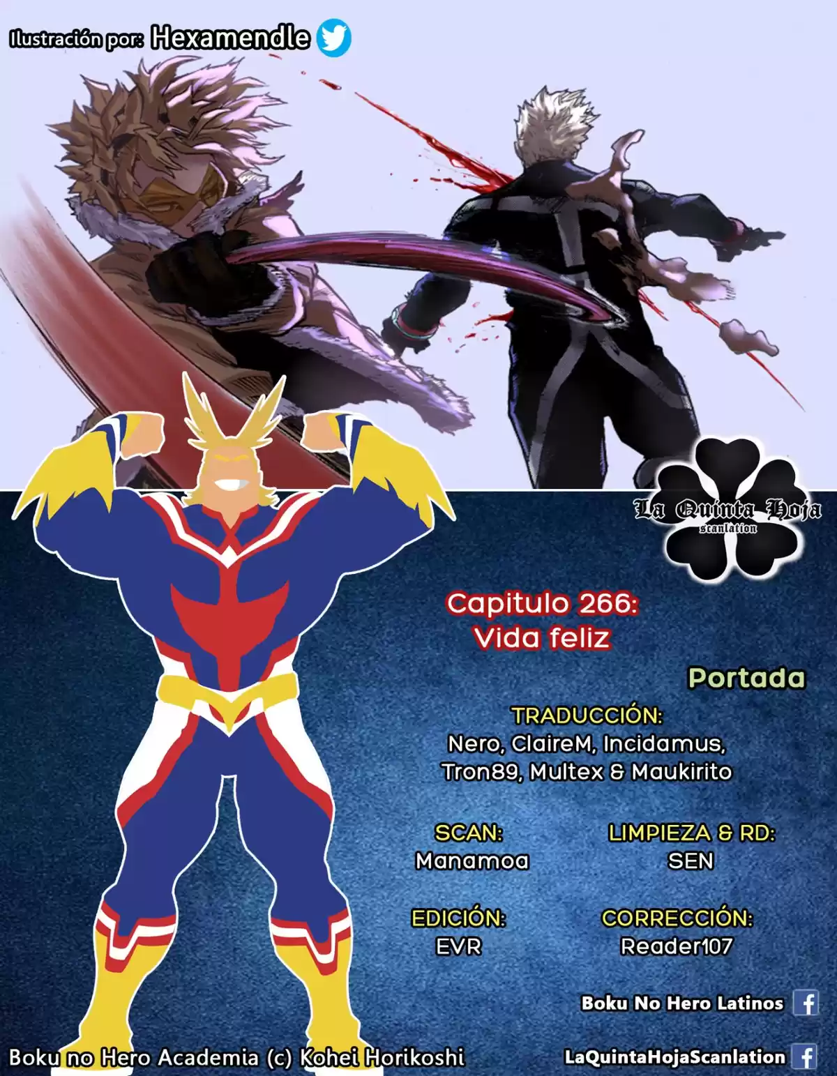 Boku no Hero Academia Capitulo 266: Vida Feliz página 1